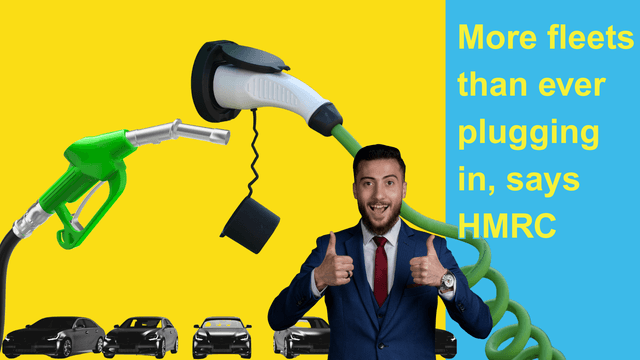 Half of all company cars fully electric, says HMRC